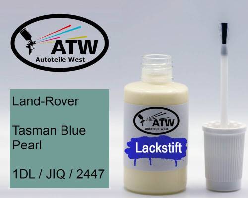Land-Rover, Tasman Blue Pearl, 1DL / JIQ / 2447: 20ml Lackstift, von ATW Autoteile West.